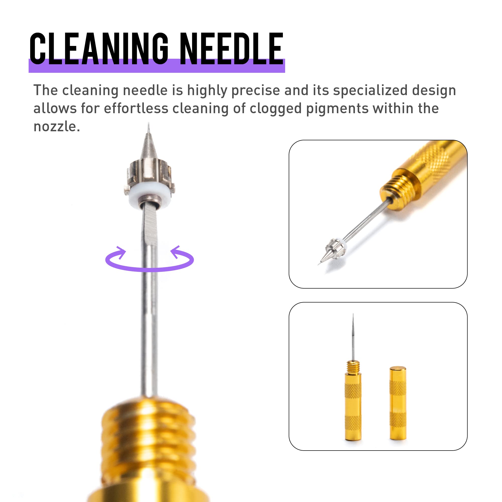 Amazon.co.jp: Gaahleri エアブラシクリーニングキット エアブラシ